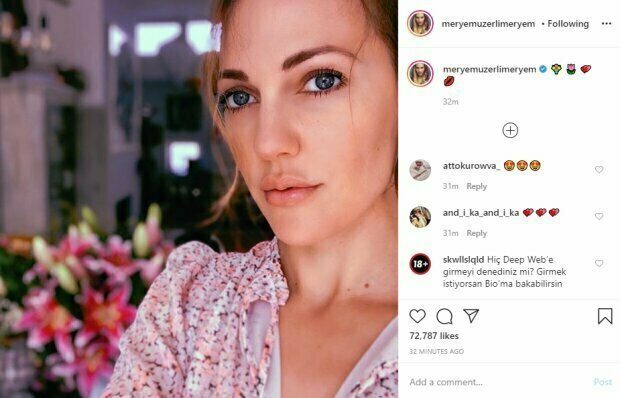 Мер'єм Узерзли, яка зіграла Хюррем в серіалі «Величне століття»