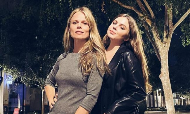 Фото Ольги Фреймут і її дочки