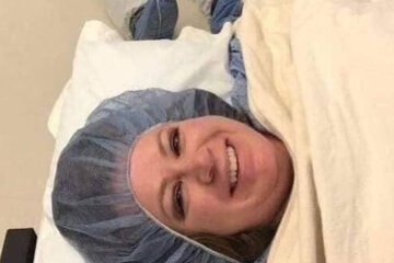 Женщина показала фото сразу после родов