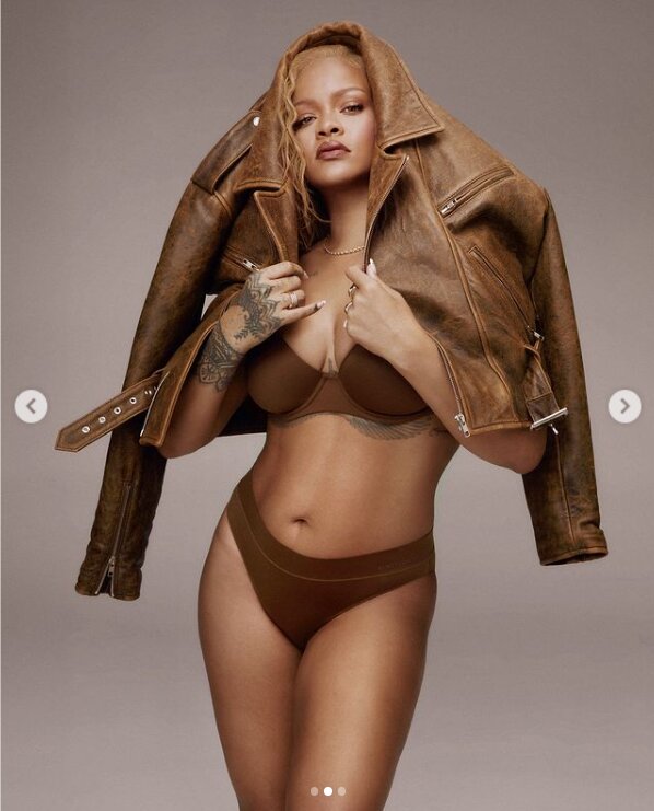 Скрин публикации Рианны