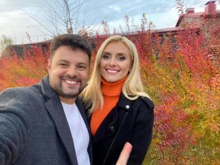 Ірина Федишин з чоловіком