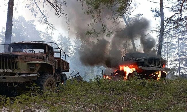 палаюча російська техніка