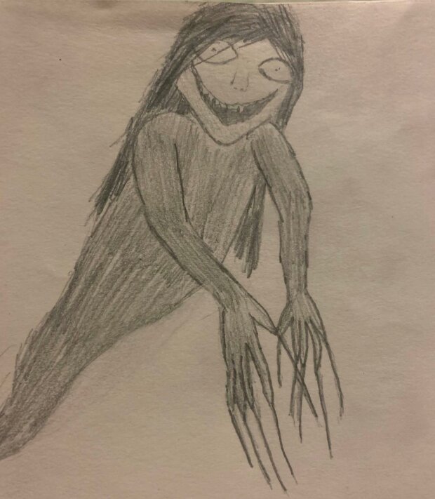 Хлопець намалював, що приходить до нього уві сні