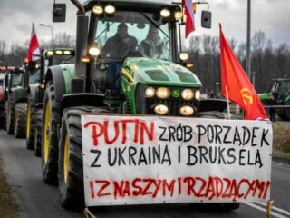 Призывы поляков на митинге