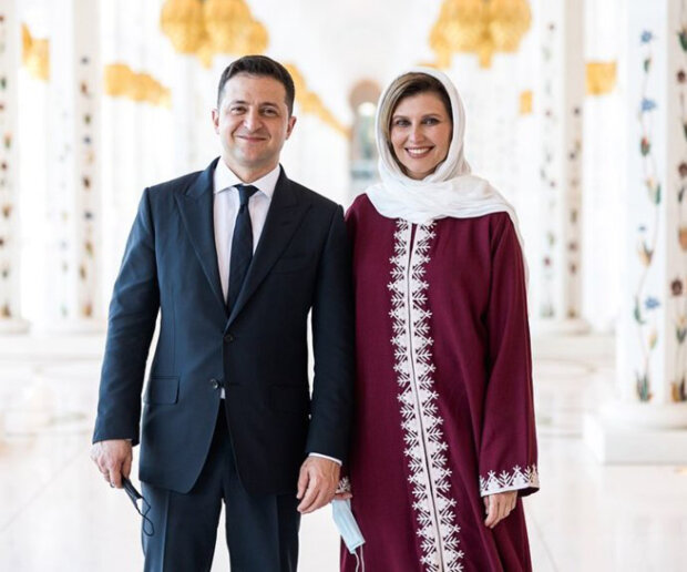 Владимир Зеленский и Елена Зеленская