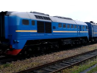 Потяг, скріншот із відео