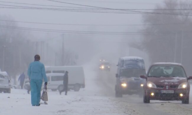 Погода, зима, сніг