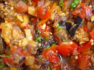 Одесская икра из печеных баклажанов