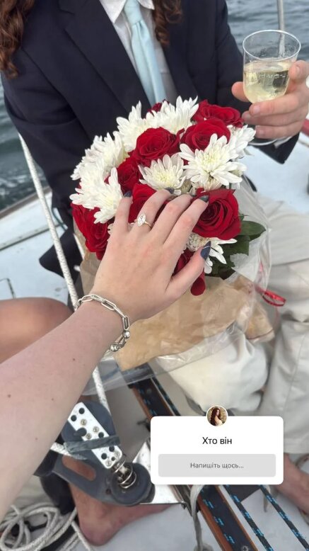 Скрин публикации Маши Поляковой