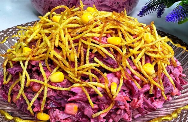 Салат з буряка, кадр з відео