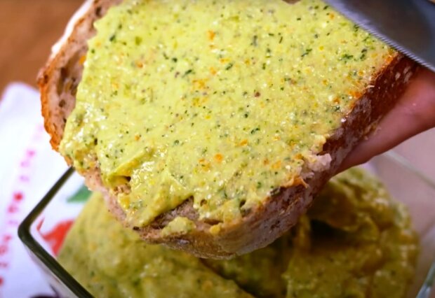 Намазка з кабачків, кадр з відео