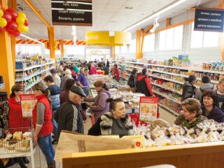 Супермаркет: скрін з відео