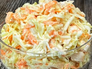 Салат "Белый", кадр из видео