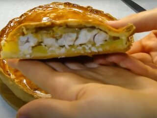 Пирог с курицей