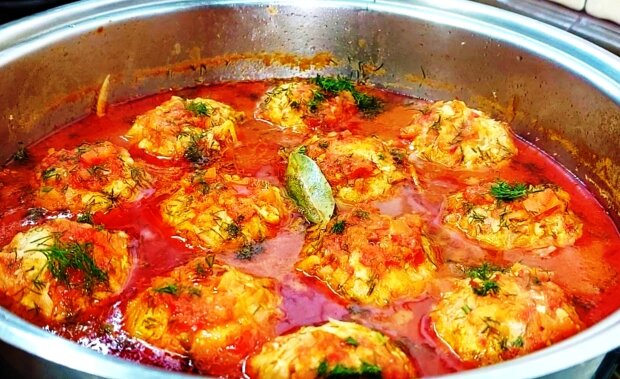 Ленивые голубцы, кадр из видео