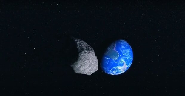 Астероид и Земля
